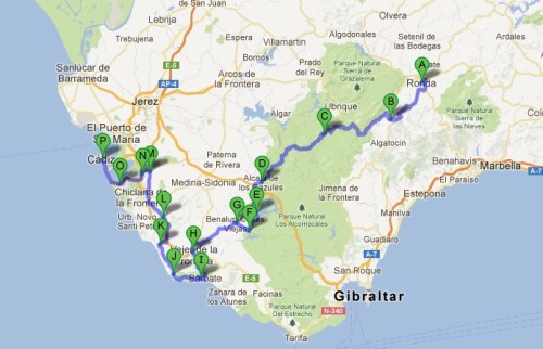 Our warm up bike tour!