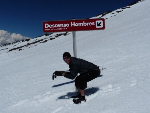 Clearly, this is descent is reserved for MEN, and the sign tells you so!